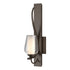 Hubbardton Forge Flora Sconce in Bronze Finish Model: 203035-SKT-05-GG0303