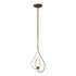 Hubbardton Forge Flora Up Light Mini Pendant in Bronze Finish Model: 183050-SKT-MULT-05-ZS0354