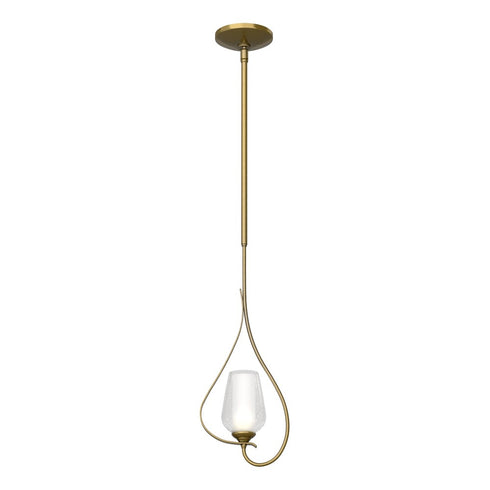Hubbardton Forge Flora Up Light Mini Pendant in Bronze Finish Model: 183050-SKT-MULT-05-ZS0354