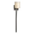 Hubbardton Forge Formae Contemporary 1 Light Sconce in Bronze Finish Model: 204670-SKT-05-GG0169
