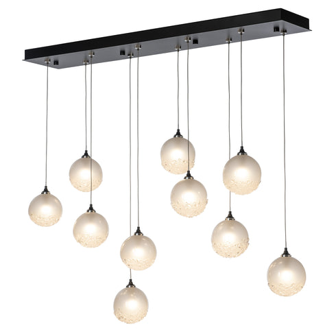 Hubbardton Forge Fritz Globe 10 Light Pendant Model: 131130-SKT-LONG-05-FD0750