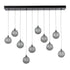 Hubbardton Forge Fritz Globe 10 Light Pendant Model: 131130-SKT-LONG-20-FD0750