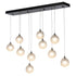 Hubbardton Forge Fritz Globe 10 Light Pendant Model: 131130-SKT-LONG-20-FD0750