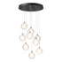 Hubbardton Forge Fritz Globe 9 Light Pendant Model: 131133-SKT-LONG-05-FD0750