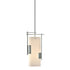 Hubbardton Forge Fullered Impressions Mini Pendant in Bronze Finish Model: 185400-SKT-MULT-05-GG0075
