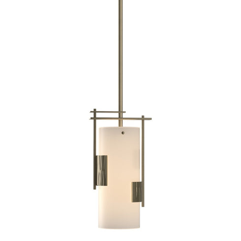 Hubbardton Forge Fullered Impressions Mini Pendant in Bronze Finish Model: 185400-SKT-MULT-05-GG0075