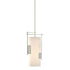 Hubbardton Forge Fullered Impressions Mini Pendant in Bronze Finish Model: 185400-SKT-MULT-05-GG0075