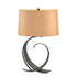 Hubbardton Forge Fullered Impressions Table Lamp Model: 272674-SKT-03-SB1494
