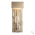 Hubbardton Forge Fusion Large LED Sconce in Soft Gold Finish Model: 403082-LED-84-II0801