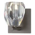 Hubbardton Forge Gatsby 1 Light Bath Sconce in Black Finish Model: 201320-SKT-10-CR