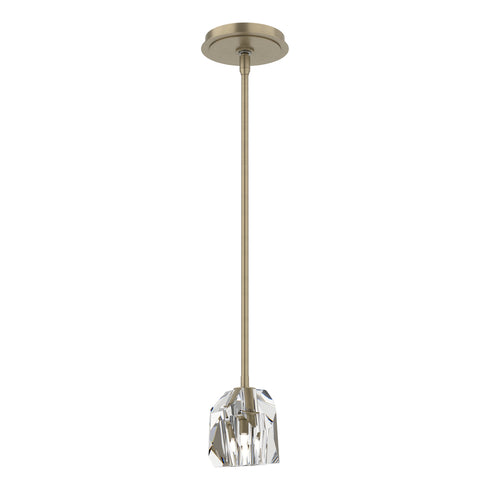 Hubbardton Forge Gatsby 1 Light Mini Pendant in White Finish Model: 181061-SKT-MULT-02-CR
