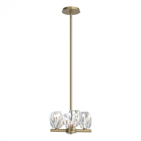 Hubbardton Forge Gatsby 4 Light Semi Flus Pendant Model: 131061-SKT-MULT-20-CR
