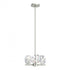 Hubbardton Forge Gatsby 4 Light Semi Flus Pendant Model: 131061-SKT-MULT-20-CR