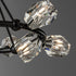 Hubbardton Forge Gatsby 9 Light Ring Pendant Model: 131067-SKT-MULT-14-CR