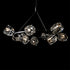 Hubbardton Forge Gatsby 9 Light Ring Pendant Model: 131067-SKT-MULT-20-CR