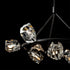 Hubbardton Forge Gatsby 9 Light Ring Pendant Model: 131067-SKT-MULT-20-CR