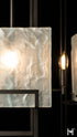 Hubbardton Forge Geo 4 Light Pendant in Oil Rubbed Bronze Finish Model: 131550-SKT-MULT-14-FD0836