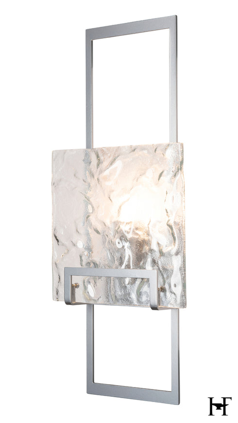 Hubbardton Forge Geo Sconce in Sterling Finish Model: 201550-SKT-85-ZM0836