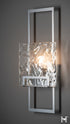 Hubbardton Forge Geo Sconce in Sterling Finish Model: 201550-SKT-85-ZM0836