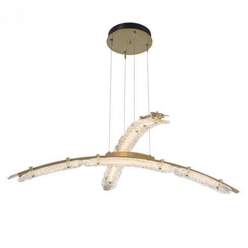 Hubbardton Forge Glissade Double Large LED Pendant Model: 137587-LED-STND-07-ZM0749