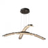 Hubbardton Forge Glissade Double Large LED Pendant Model: 137587-LED-STND-14-ZM0749