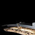Hubbardton Forge Glissade LED Bath Sconce in Black Finish Model: 202221-LED-10-ZM0751
