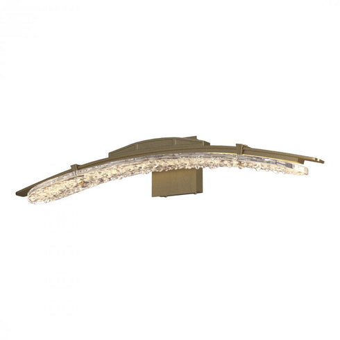 Hubbardton Forge Glissade LED Bath Sconce in Black Finish Model: 202221-LED-10-ZM0751