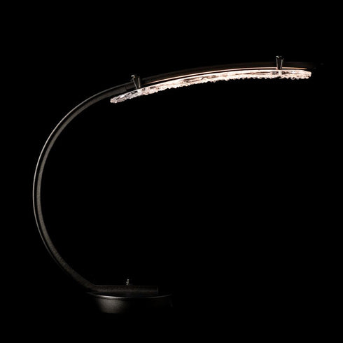 Hubbardton Forge Glissade LED Table Lamp in Oil Rubbed Bronze Finish Model: 272123-LED-14-ZM0747