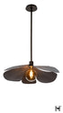 Hubbardton Forge Hana Small Pendant in Bronze Finish Model: 139460-SKT-MULT-05