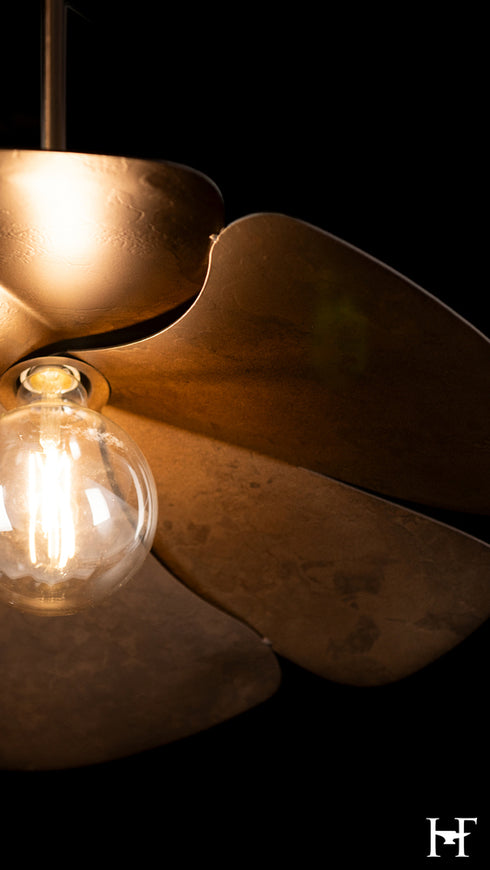 Hubbardton Forge Hana Small Pendant in Bronze Finish Model: 139460-SKT-MULT-05