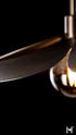 Hubbardton Forge Hana Small Pendant in Bronze Finish Model: 139460-SKT-MULT-05