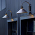 Hubbardton Forge Henry Large Outdoor Sconce in Coastal Oil Rubbed Bronze Finish Model: 302712-SKT-14
