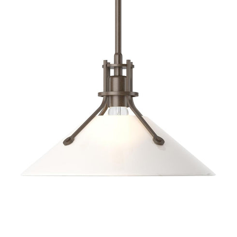 Hubbardton Forge Henry Medium Glass Shade Pendant Model: 134553-SKT-MULT-86-FD0686