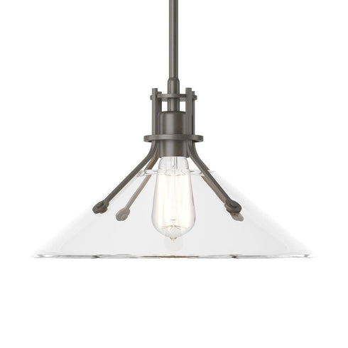 Hubbardton Forge Henry Medium Glass Shade Pendant Model: 134553-SKT-MULT-86-FD0686