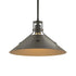 Hubbardton Forge Henry Medium Steel Shade Pendant Model: 134550-SKT-MULT-82-85