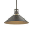 Hubbardton Forge Henry Medium Steel Shade Pendant Model: 134550-SKT-MULT-82-85
