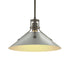 Hubbardton Forge Henry Medium Steel Shade Pendant Model: 134550-SKT-MULT-82-85