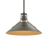 Hubbardton Forge Henry Medium Steel Shade Pendant Model: 134550-SKT-MULT-82-85