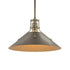 Hubbardton Forge Henry Medium Steel Shade Pendant Model: 134550-SKT-MULT-82-85