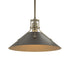 Hubbardton Forge Henry Medium Steel Shade Pendant Model: 134550-SKT-MULT-82-85