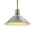 Hubbardton Forge Henry Medium Steel Shade Pendant Model: 134550-SKT-MULT-82-85