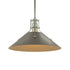 Hubbardton Forge Henry Medium Steel Shade Pendant Model: 134550-SKT-MULT-82-85