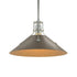 Hubbardton Forge Henry Medium Steel Shade Pendant Model: 134550-SKT-MULT-82-85