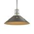 Hubbardton Forge Henry Medium Steel Shade Pendant Model: 134550-SKT-MULT-82-85
