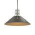 Hubbardton Forge Henry Medium Steel Shade Pendant Model: 134550-SKT-MULT-82-85