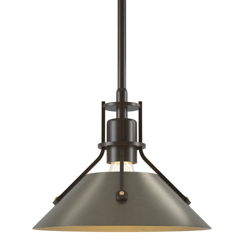 Hubbardton Forge Henry Mini Pendant in Bronze Finish Model: 184250-SKT-MULT-05-02