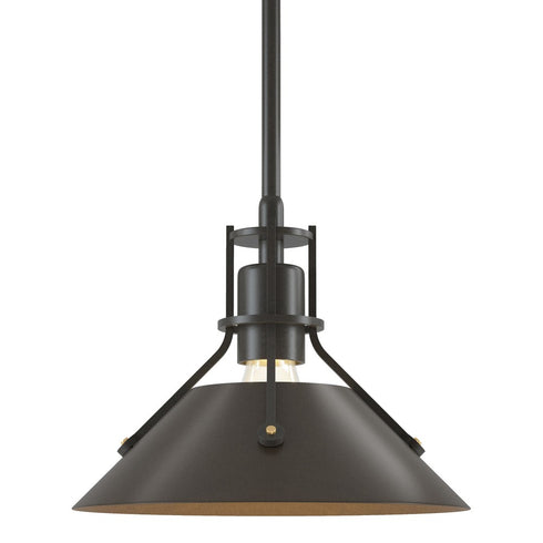 Hubbardton Forge Henry Mini Pendant in Bronze Finish Model: 184250-SKT-MULT-05-02