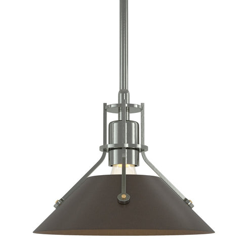 Hubbardton Forge Henry Mini Pendant in Bronze Finish Model: 184250-SKT-MULT-05-02