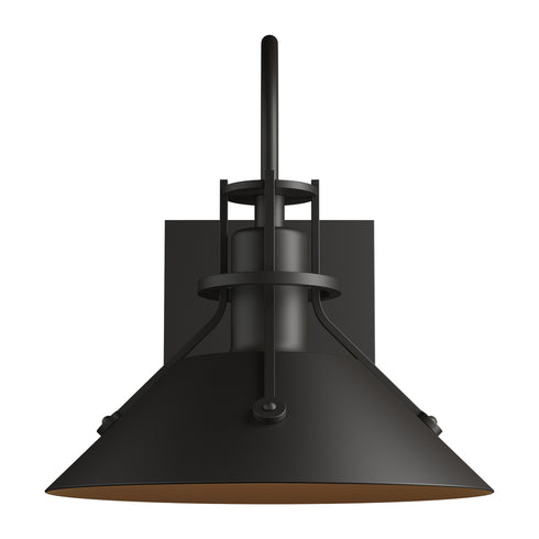 Hubbardton Forge Henry Small Dark Sky Friendly Outdoor Sconce in Coastal Oil Rubbed Bronze Finish Model: 302711-SKT-14