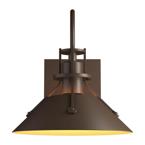 Hubbardton Forge Henry Small Outdoor Sconce in Coastal Oil Rubbed Bronze Finish Model: 302710-SKT-14